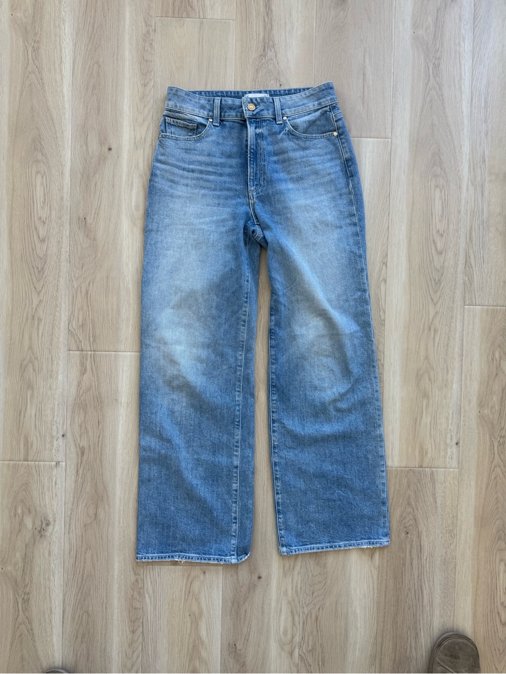 PAIGE Light Wash Denim Jeans